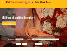 Tablet Screenshot of kdjainshaadi.com